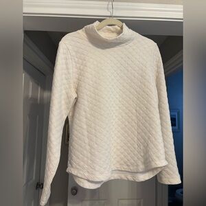 J. Crew Cream Cowl Neck Sweater